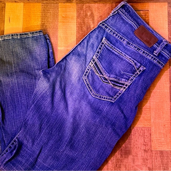 BKE Tyler Straight Jeans – Size 36x32 – Medium Wash Denim - Picture 1 of 8
